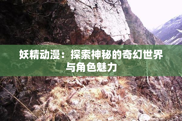 妖精动漫：探索神秘的奇幻世界与角色魅力