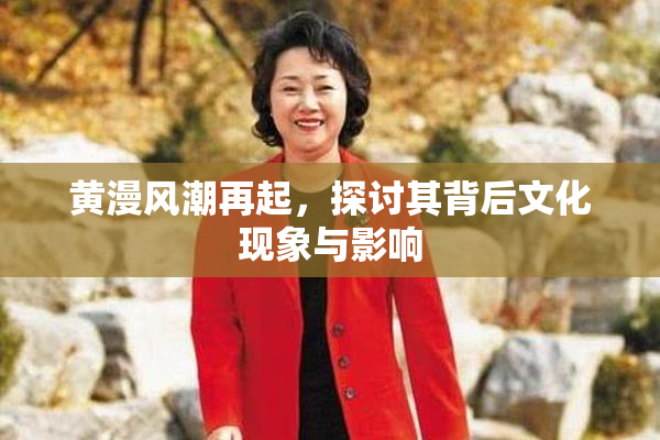 黄漫风潮再起，探讨其背后文化现象与影响
