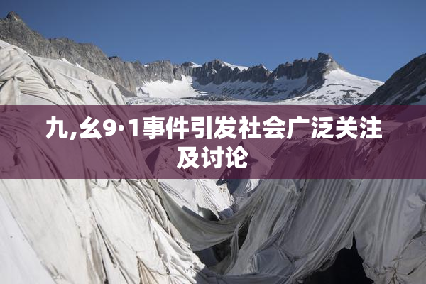 九,幺9·1事件引发社会广泛关注及讨论