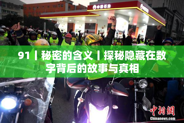 91丨秘密的含义丨探秘隐藏在数字背后的故事与真相