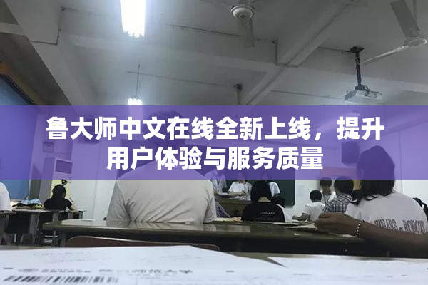 鲁大师中文在线全新上线，提升用户体验与服务质量