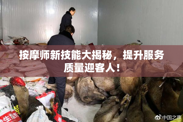 按摩师新技能大揭秘，提升服务质量迎客人！