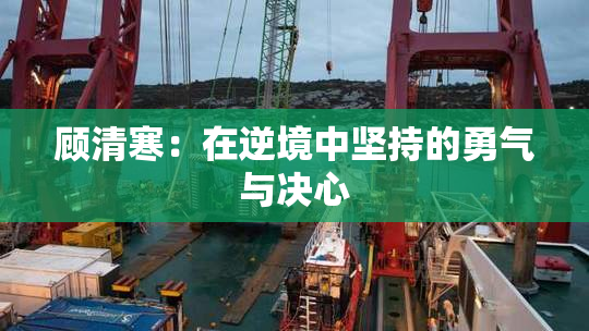 顾清寒：在逆境中坚持的勇气与决心