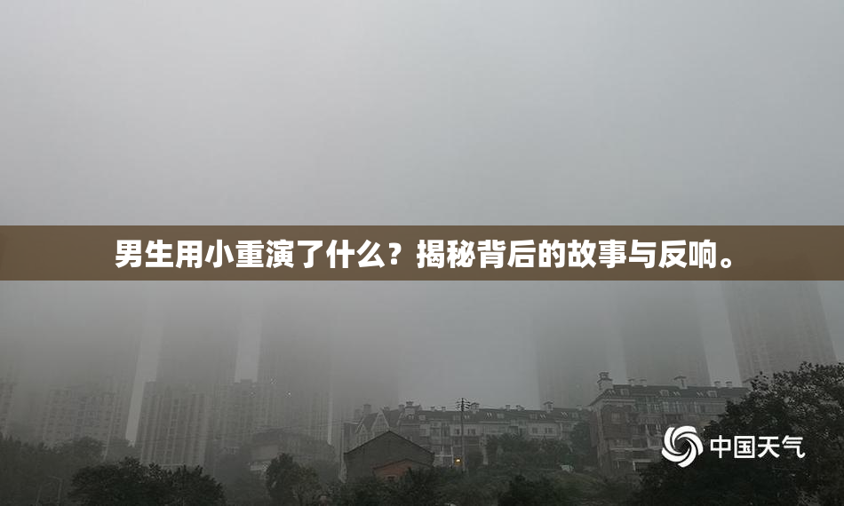 男生用小重演了什么？揭秘背后的故事与反响。