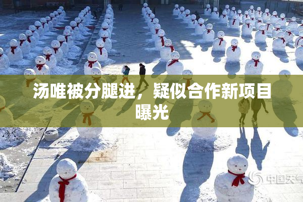 汤唯被分腿进，疑似合作新项目曝光