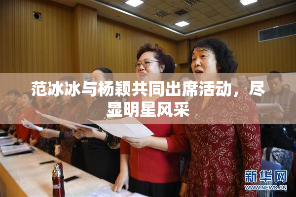 范冰冰与杨颖共同出席活动，尽显明星风采