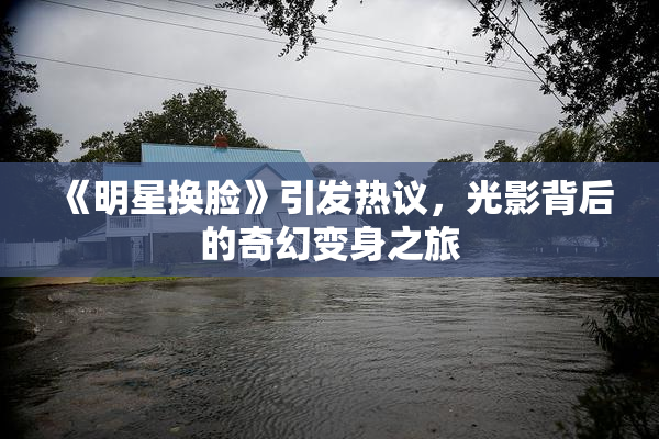 《明星换脸》引发热议，光影背后的奇幻变身之旅