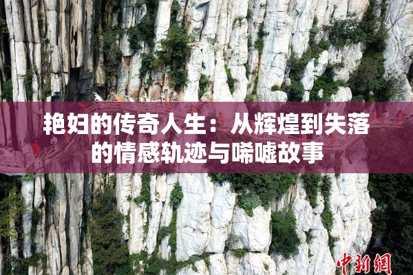 艳妇的传奇人生：从辉煌到失落的情感轨迹与唏嘘故事
