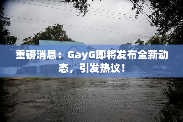 重磅消息：GayG即将发布全新动态，引发热议！