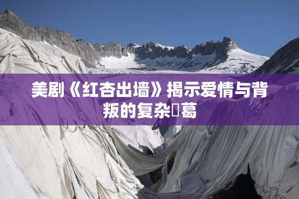美剧《红杏出墙》揭示爱情与背叛的复杂糾葛