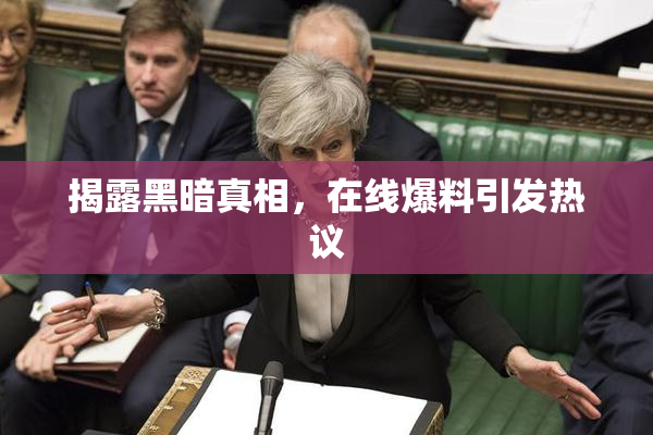 揭露黑暗真相，在线爆料引发热议