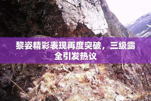 黎姿精彩表现再度突破，三级露全引发热议