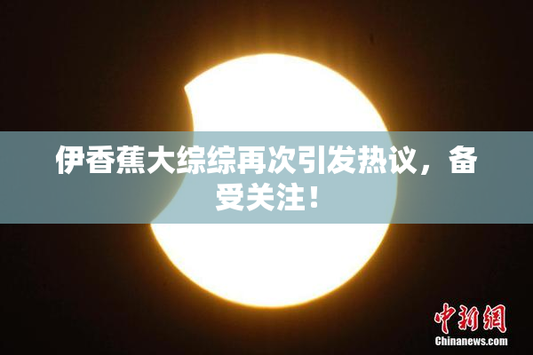 伊香蕉大综综再次引发热议，备受关注！