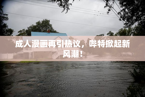成人漫画再引热议，哔特掀起新风潮！