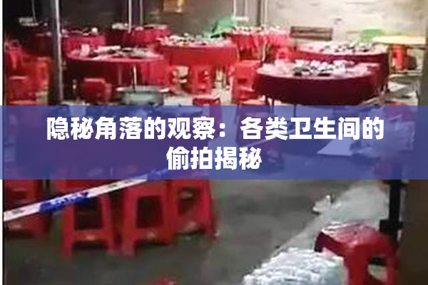 隐秘角落的观察：各类卫生间的偷拍揭秘