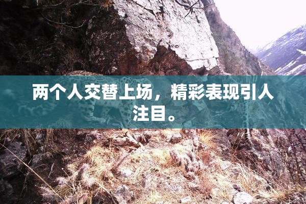 两个人交替上场，精彩表现引人注目。
