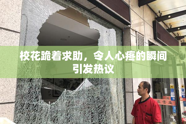 校花跪着求助，令人心疼的瞬间引发热议