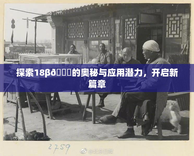 探索18β🍆的奥秘与应用潜力，开启新篇章
