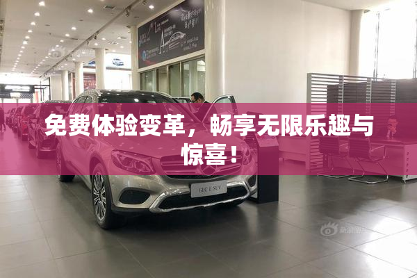 免费体验变革，畅享无限乐趣与惊喜！