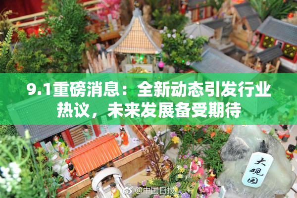 9.1重磅消息：全新动态引发行业热议，未来发展备受期待