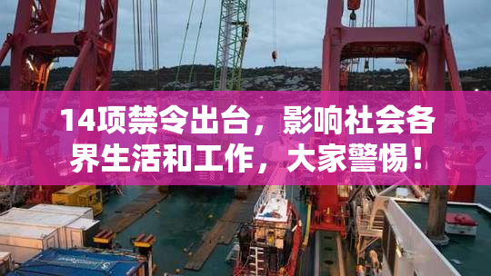 14项禁令出台，影响社会各界生活和工作，大家警惕！