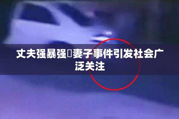丈夫强暴强姦妻子事件引发社会广泛关注