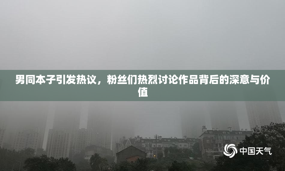 男同本子引发热议，粉丝们热烈讨论作品背后的深意与价值