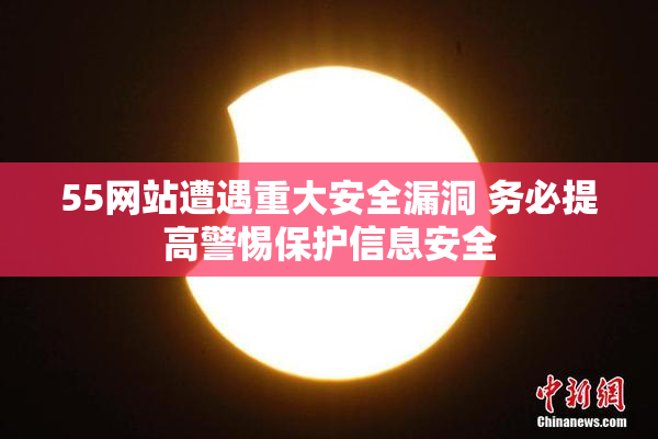 55网站遭遇重大安全漏洞 务必提高警惕保护信息安全