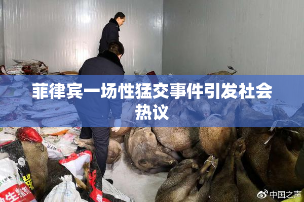 菲律宾一场性猛交事件引发社会热议