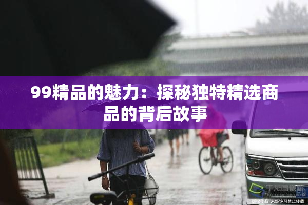 99精品的魅力：探秘独特精选商品的背后故事