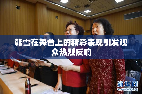 韩雪在舞台上的精彩表现引发观众热烈反响