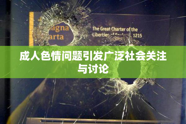 成人色情问题引发广泛社会关注与讨论