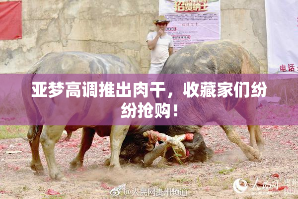 亚梦高调推出肉干，收藏家们纷纷抢购！
