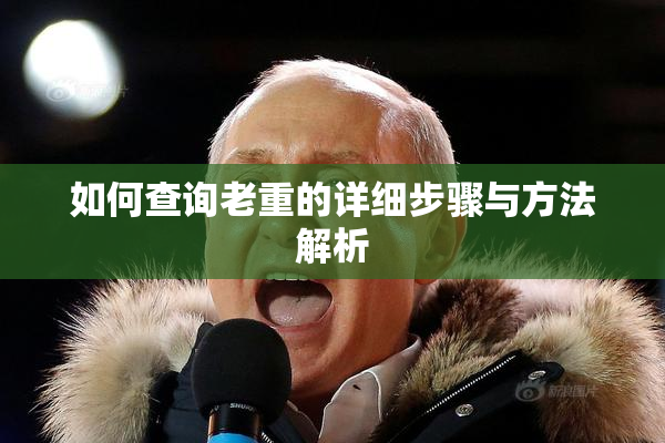 如何查询老重的详细步骤与方法解析