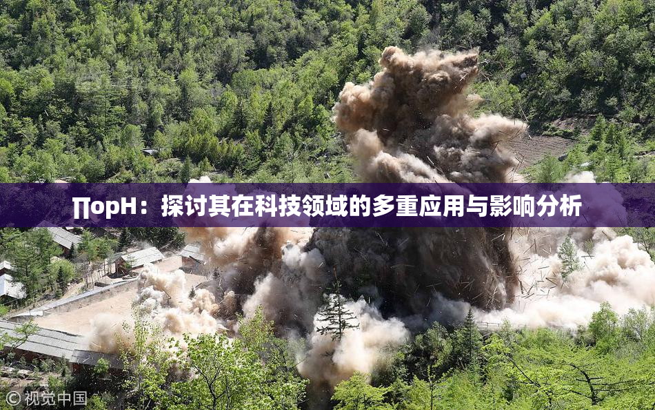 ∏opH：探讨其在科技领域的多重应用与影响分析