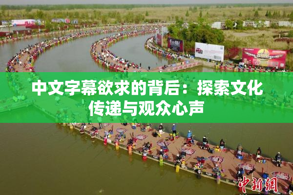 中文字幕欲求的背后：探索文化传递与观众心声