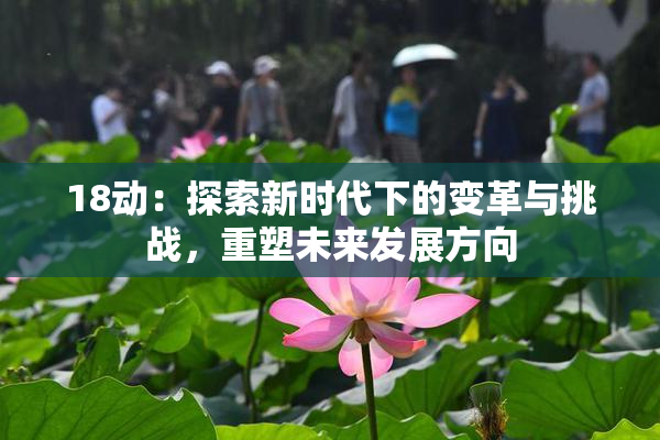 18动：探索新时代下的变革与挑战，重塑未来发展方向