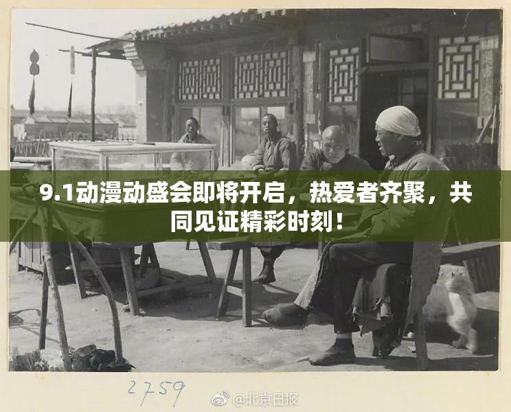 9.1动漫动盛会即将开启，热爱者齐聚，共同见证精彩时刻！