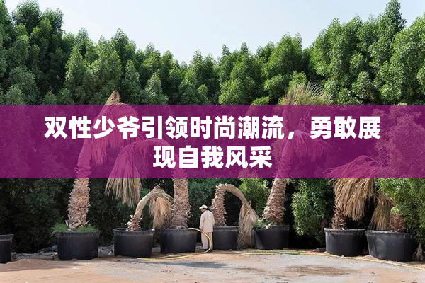 双性少爷引领时尚潮流，勇敢展现自我风采