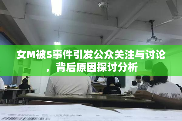 女M被S事件引发公众关注与讨论，背后原因探讨分析