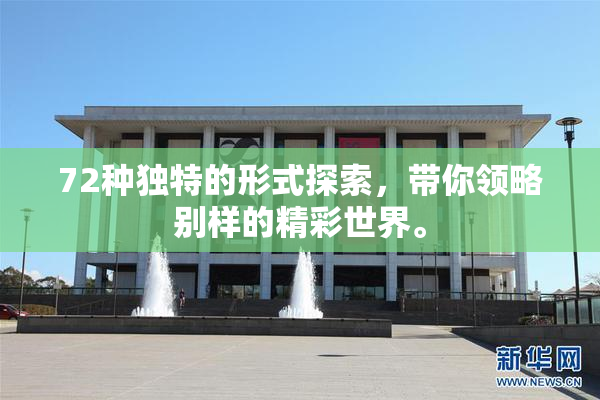 72种独特的形式探索，带你领略别样的精彩世界。