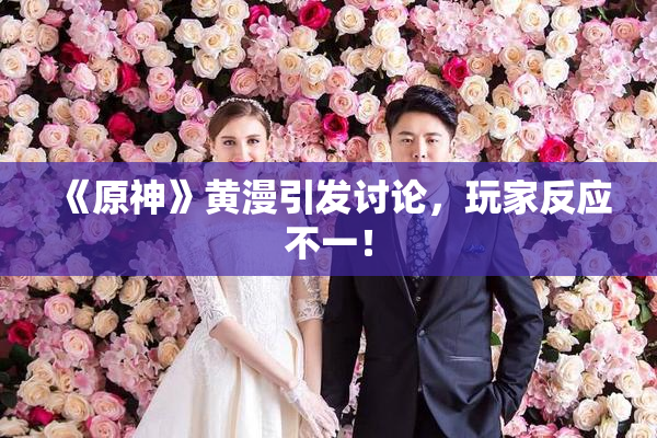 《原神》黄漫引发讨论，玩家反应不一！