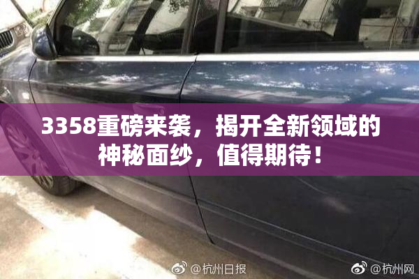 3358重磅来袭，揭开全新领域的神秘面纱，值得期待！