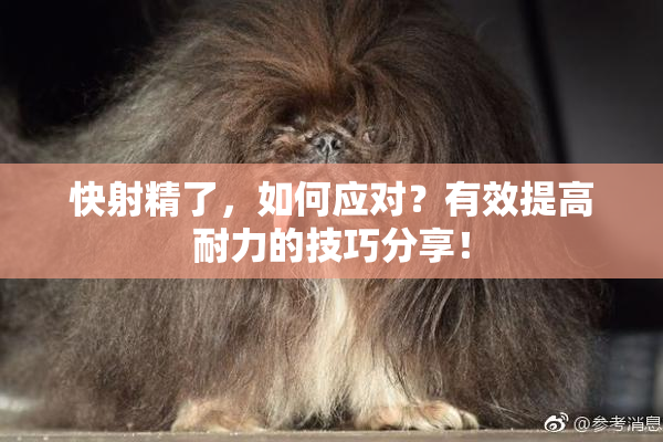 快射精了，如何应对？有效提高耐力的技巧分享！