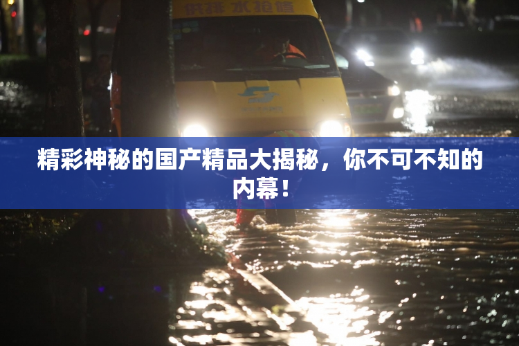 精彩神秘的国产精品大揭秘，你不可不知的内幕！