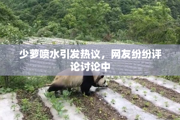 少萝喷水引发热议，网友纷纷评论讨论中