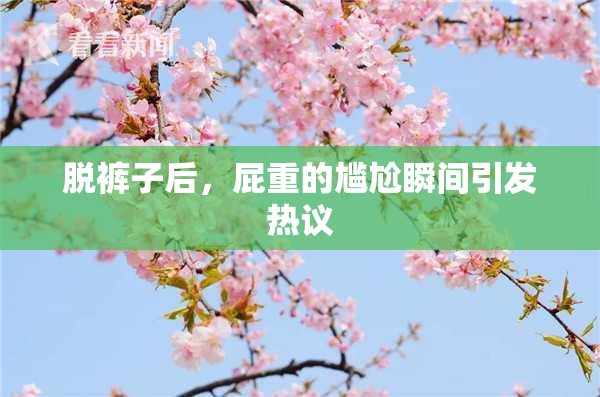 脱裤子后，屁重的尴尬瞬间引发热议