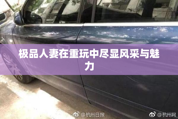 极品人妻在重玩中尽显风采与魅力