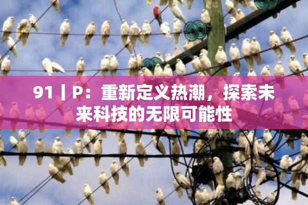 91丨P：重新定义热潮，探索未来科技的无限可能性