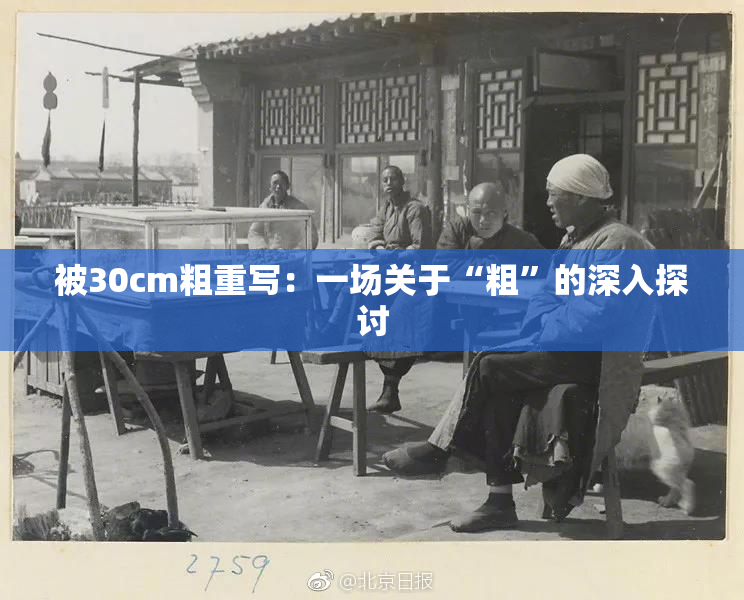 被30cm粗重写：一场关于“粗”的深入探讨
